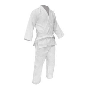 Conjunto de traje de artes marciales MMA uniforme de Karate unisex superventas con cinturón negro precio bajo al por mayor - Product Image 3