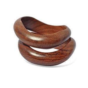 Bracelets ethniques élégants en bois – Étanche, couleurs et tailles personnalisables pour festivals, célébrations culturelles et cadeaux d'affaires - Product Image 2