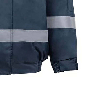 High Quality Cotton Flame-Retardant Hi Vis Winter Workwear Jackets Reflective Road Work Windproof OEM Wholesale - Product Image 5