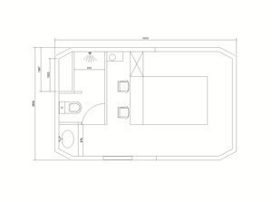 Top Prefab Container House Estilo chino al aire libre de alta calidad Modular Office Pod Garden Nueva estructura de acero - Product Image 4
