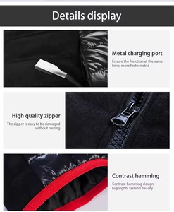 Chaqueta acolchada negra de alta calidad para mantener el calor, chaquetas acolchadas de cara norte para hombres, chaqueta acolchada de invierno para hombres adultos - Product Image 5