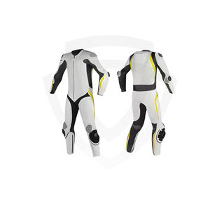 Combinaison de moto en cuir respirante personnalisée, manches longues, coutures de haute qualité, logo en caoutchouc, broderie et impression - Product Image 2