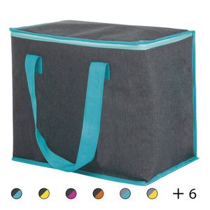 Borsa Termica Moderna da 20L per Vino, Interno in PEVA, Ecologica, Grande Capacità, Portatile con Cerniera per Picnic, Alimenti, Bevande Fredde, per Esterni - Product Image 1