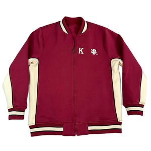 Veste de survêtement en molleton de coton personnalisée Kapa Alpha Psi |   Veste Athlétique Grecque avec Logos Brodés - Product Image 2