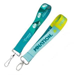 Polyester and <b>Nylon</b> Wrist <b>Lanyards</b> - Product Image 3