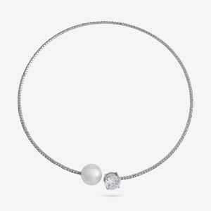 Trendy Zinc Alloy Necklace 189481 Diamond Studded <b>Rope</b> <b>Chain</b> Religious Geometric Number-shaped Patterns for Wedding Party Gift - Product Image 4