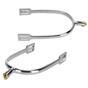 Servicio OEM ODM, Espuelas de Equitación de Acero Inoxidable Duraderas de Alta Calidad, Recién Llegadas, Extremos Redondeados Suaves, Entrenamiento Seguro y Controlado - Product Image 1