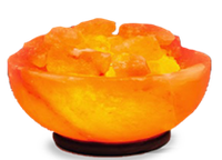 Himalaya Salz lampe Kristall Salz Stein Licht mit Basis Kristall Salz Licht LED Atmosphäre Lampe Home Decor Schlafzimmer Dekoration