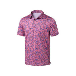 เสื้อโปโลสำหรับผู้ชายเสื้อเชิ๊ตโปโลแบบถักแบบเข้ารูปแห้ง - Product Image 3