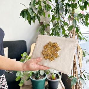 Perles de rocaille broderie sacs à bandoulière à la main artisanat sac à main Boho Style sacs à main avec perles de rocaille colorées broderie - Product Image 5