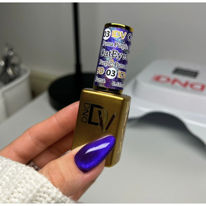 Smalto per Unghie A11aga DND CAT EYE 3 Viola - Product Image 1