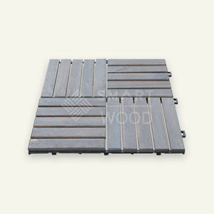 Dalles de terrasse en bois d'acacia : Revêtement de sol haute performance pour des paysages emblématiques |   Surface architecturale sur mesure - Product Image 2