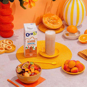 Bebida Vegetal OraSì Sin Azúcar de Almendras - Sabor Sutil - 100% Italiana - 1 litro - 12 unidades - Product Image 5