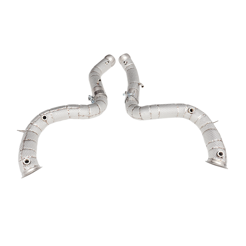 VantaFlow Smooth Finish With Heat Shield Straight Downpipe for Mercedes-Benz AMG GT 63/GT 63 S 4.0T 2019-2025