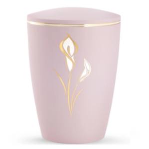 Urnes de crémation galvanisées par émail blanc de couleur urnes de crémation en métal de fer de vente chaude avec des bandes de gravure - Product Image 5