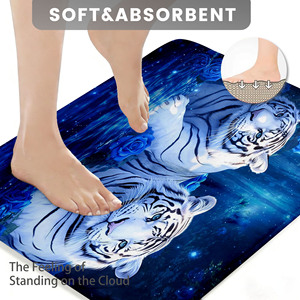 Custom Printed Bath <b>Mat</b> <b>Bathroom</b> Rug <b>Set</b> for <b>Bathroom</b> Non-Slip Shower Curtain Bath <b>Mat</b> - Product Image 3