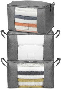 High Quality Foldable Door Hanging Storage Organizer Box 3 Pack Suit Cover for Underwear Clothes Wardrobe Use Durable Easy Clean - Product Image 6