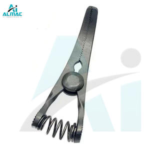 คีมหนีบบูลด็อกสแตนเลสสตีลแบบแมนนวลทนทาน almac สำหรับโรงพยาบาลและสถาบันการแพทย์ - Product Image 4