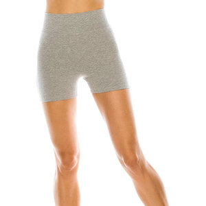 2025 Logo personnalisé Scrunch Booty Shorts avec poches taille haute coupe ajustée 100% coton Hot Shorts été - Product Image 3