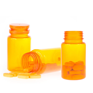 Customized 200CC Frosted PET Plastic Medicine Tablet <b>Bottles</b> Empty <b>Pill</b> Container with Screen Printing for Pharmaceutical Use - Product Image 2