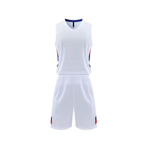 Uniforme de basket-ball personnalisé 100% polyester fait respirant Quickdry Service OEM clignant d'humidité - Product Image 3