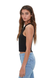 Style de la rue vêtements décontractés OEM/ODM Service femmes haut court poids moyen séchage rapide pur Original coton femmes haut court à capuche - Product Image 5