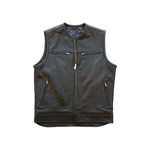 Nuevo Chaleco de Cuero para Motocicleta, Impermeable, Cortavientos, Transpirable, Estampado, para Hombre, Invierno, Personalizable con Logotipo - Product Image 3