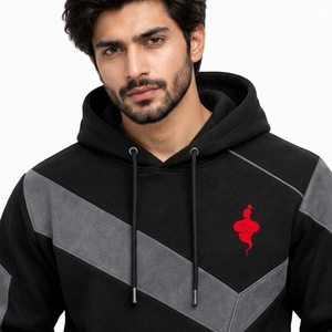Casual Sports <b>Top</b> for <b>Men</b> Outdoor Training Everyday <b>Men</b> Hoodie Pullover Hooded Sweatshirt Warm Soft Fleece <b>Long</b> <b>Sleeve</b> - Product Image 5