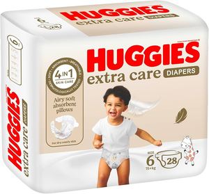 Pañales Huggies Extra Care, Suaves, Transpirables y Delicados para Pieles Sensibles - Product Image 6