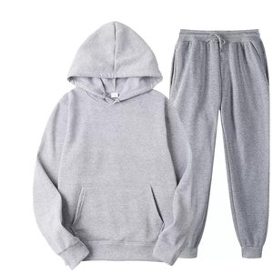 OEM Customized Unisex Winter Tracksuit Quick Dry Lightweight Eco-Friendly Polyester/Cotton 2 1 Design Casual Hooded Sweatshirt - Product Image 4