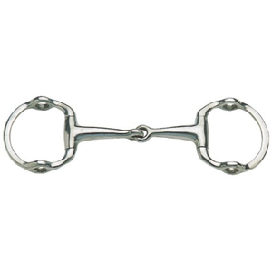 Eggbutt Gag Horse Bit | Mèche articulée en acier inoxydable durable pour l'entraînement équestre, l'équitation et le contrôle des chevaux - Product Image 1