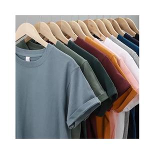 เสื้อยืดผ้าฝ้ายสำหรับผู้ชายขนาดใหญ่พิมพ์ลายปักไซส์ใหญ่พิเศษผ้าฝ้าย100% 280gsm จากซัพพลายเออร์ - Product Image 2