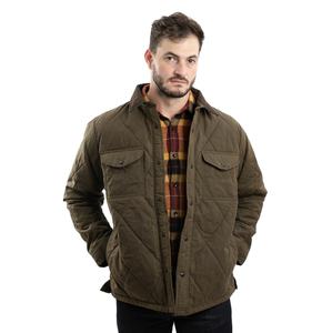 Chaqueta acolchada transpirable para hombre, botones cálidos de invierno, chaquetas acolchadas para hombre con múltiples bolsillos - Product Image 1