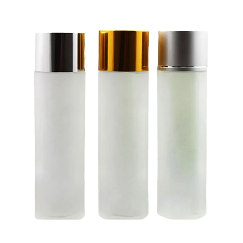 Bouteille de toner en verre Emballage pour soins de la peau Huile corporelle cosmétique de luxe 60 ml 100 ml 120 ml 150ml Cosmétique de luxe