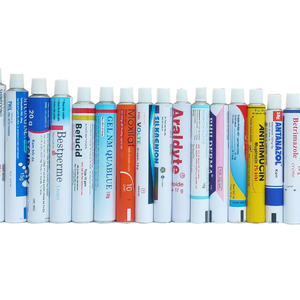 Tubo de metal de aluminio Premium ecológico y elegante del fabricante de Vietnam Cosméticos duraderos y tubo plegable farmacéutico - Product Image 1