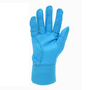Guantes de Bateo de Béisbol Profesionales de Cuero Azul Rey, Transpirables, de Alto Rendimiento, para Adultos y Jóvenes, Personalizados OEM - Product Image 6