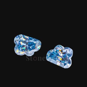 Fantaisie Couleur Bleu Nuage Coupe DEF VVS 1CT 2CT 3CT 4CT HPHT CVD IGI/GIA Certifié Lâche Synthétique Naturel Diamant Cultivé En Laboratoire - Product Image 3