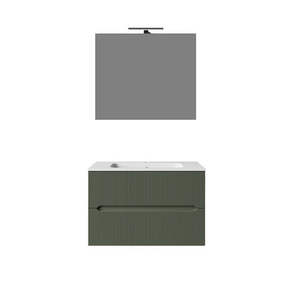 Mueble de Baño Suspendido de 70 CM con Línea Decorativa - Product Image 4