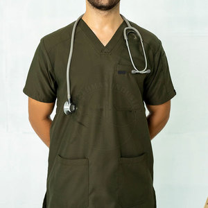 Venta caliente Diseño único Médico Scrub Sets Tallas grandes Bajo MOQ Uniformes médicos únicos para la venta - Product Image 2