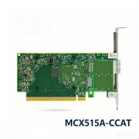 Adaptateur réseau Ethernet Mellanox Connect X-5 EN MCX515A-CCAT 100GbE QSFP28 PCIe 3.0 x16 RDMA RoCE NVMe-oF Smart NIC