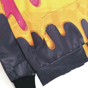 Sudaderas con capucha de sublimación de tamaño personalizado para hombre, sudaderas con capucha de sublimación de manga larga para hombre - Product Image 6