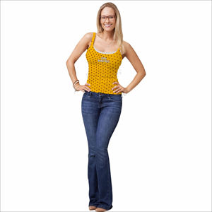 Débardeur Femme Tendance en Coton et Polyester pour le Sport et le Fitness – Nouvelle Collection à Succès - Product Image 1