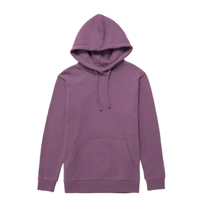 Sweat-shirt à capuche unisexe en coton 100% doublé de polaire, impression de logo personnalisé, pull-over décontracté d'hiver, streetwear, séchage rapide - Product Image 5
