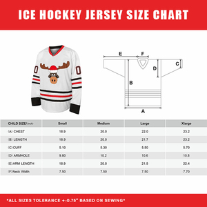 Camisetas de Hockey sobre Hielo Sublimadas Personalizadas al por Mayor |   Diseños Unisex Ligeros de Alta Calidad para Adultos, Impresión por Transferencia de Calor, OEM - Product Image 6