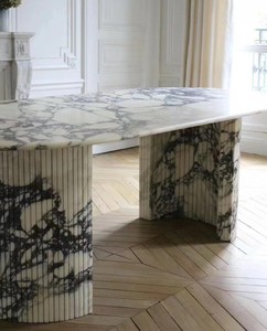 Losas de Mármol Calacatta <span class=keywords><strong>Viola</strong></span> Italiano de Lujo Personalizadas para Interiores de Casas y Villas, para Baños, Comedores, Escaleras y Muebles para TV - Product Image 6