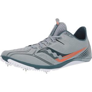 Scarpe da Corsa su Strada Saucony Endorphin 3 da Uomo, Grigie, Taglia 12 D, Modello Estivo e Primaverile, Sneakers Personalizzate con Tomaia in Mesh e Suola in Gomma - Product Image 1