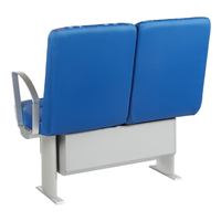 Nouveau Siège de Capitaine Marin Confortable à Dossier Fixe pour Bateau Rapide, Modèle GS 100 SHORT SEAT Standard, Vente Chaude