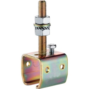 Sleeve -4 304 <b>Profile</b> 300 Galvanized Steel Yellow Height-Adjustable HELM Hooks & Rails - Product Image 1