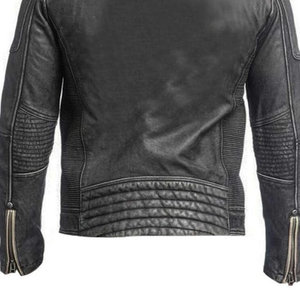Vestes en cuir véritable pour hommes, coupe classique, imperméables et coupe-vent, style urbain, disponibles à prix de gros raisonnable - Product Image 5