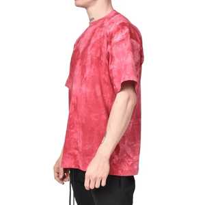 Camiseta de talla grande 5xl de fábrica de alta calidad 100 algodón lavado ácido 230gsm lavado Vintage pesado para hombre Camiseta Vintage en blanco personalizada - Product Image 3